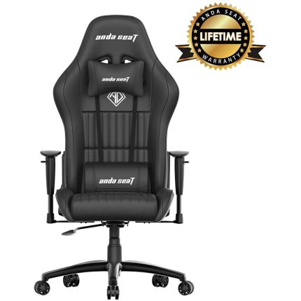 ANDASEAT JUNGLE SERIES GAMING CHAIR - BLACK #AD5-03-B-PV