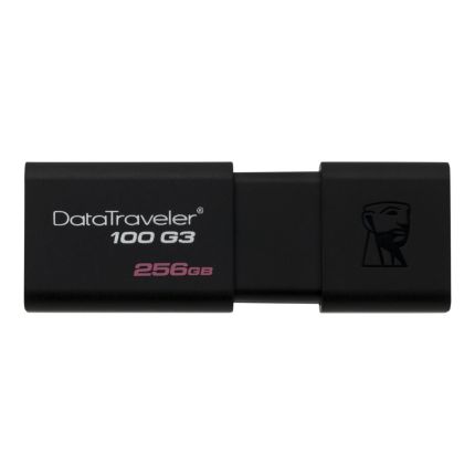 KINGSTON 256GB DT100G3/256GB 3.0 USB FLASH DRIVE (^^)