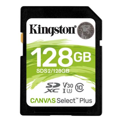 KINGSTON 128GB SD CARD SELECT PLUS (SDS2/128GB)