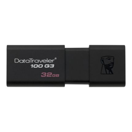 KINGSTON 32GB DT100G3/32GB-3P 3.0 USB FLASH DRIVE (^^)