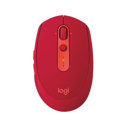 LOGITECH M590 UNIFYING AND BLUETOOTH MOUSE - RUBY