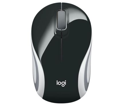 LOGITECH M187 WIRELESS MINI MOUSE- BLACK