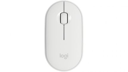 LOGITECH PEBBLE M350 WIRELESS MOUSE - OFF-WHITE
