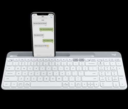 LOGITECH K580 SLIM MULTI-DEVICE BLUETOOTH KEYBOARD - OFFWHITE