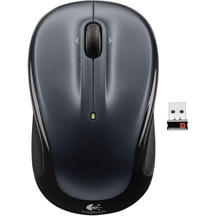 LOGITECH M325 WIRELESS MOUSE USB- DARK SILVER