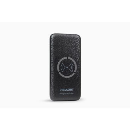 PROLINK PPB1005 10000mAh  WIRELESS POWER BANK /1xMICROUSB/1xQC/1xPD-BLACK