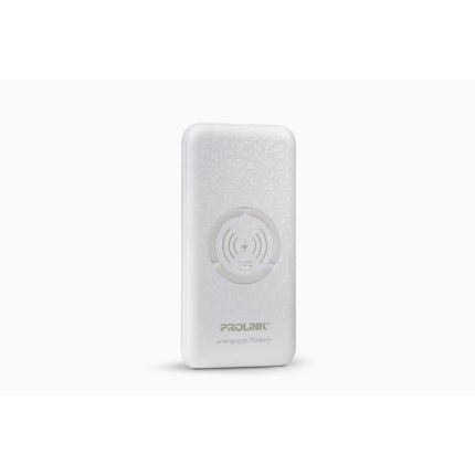 PROLINK PPB1005 10000mAh  WIRELESS POWER BANK /1xMICROUSB/1xQC/1xPD-WHITE