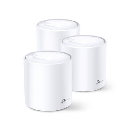 TPLINK DECO X60 (3-PACK) AX3000 WHOLE HOME MESH WIFI 6 SYSTEM