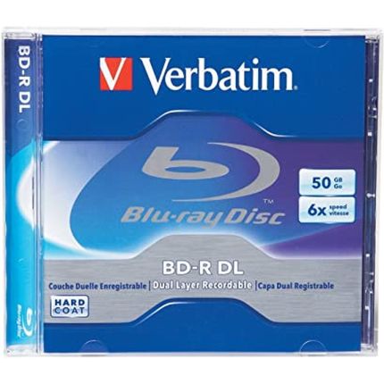 VERBATIM BDR BLU-RAY DL 50GB 6X (1PC) #97237/96911